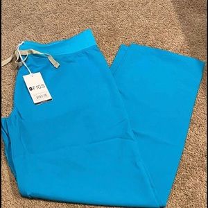 Figs Womens Teal scrub pants